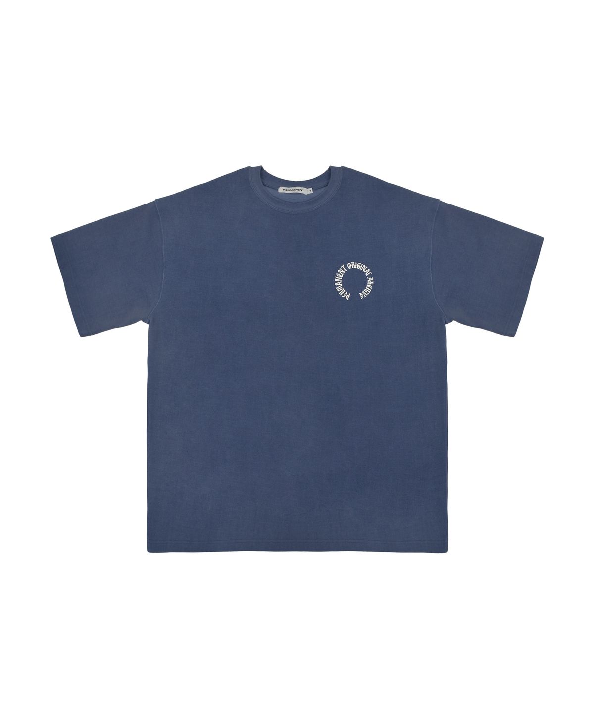 퍼머넌트 아카이브(permanentarchive) PIGMENT ARCH LOGO T-SHIRT (BLUE)