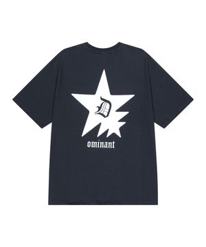 STAR LOGO T-SHIRTS NAVY