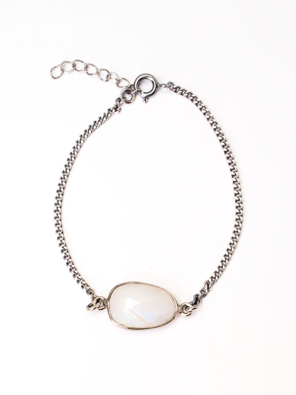 하랑(HARANG) HR 64B_Egg Shape Cut Moonstone Bracelet