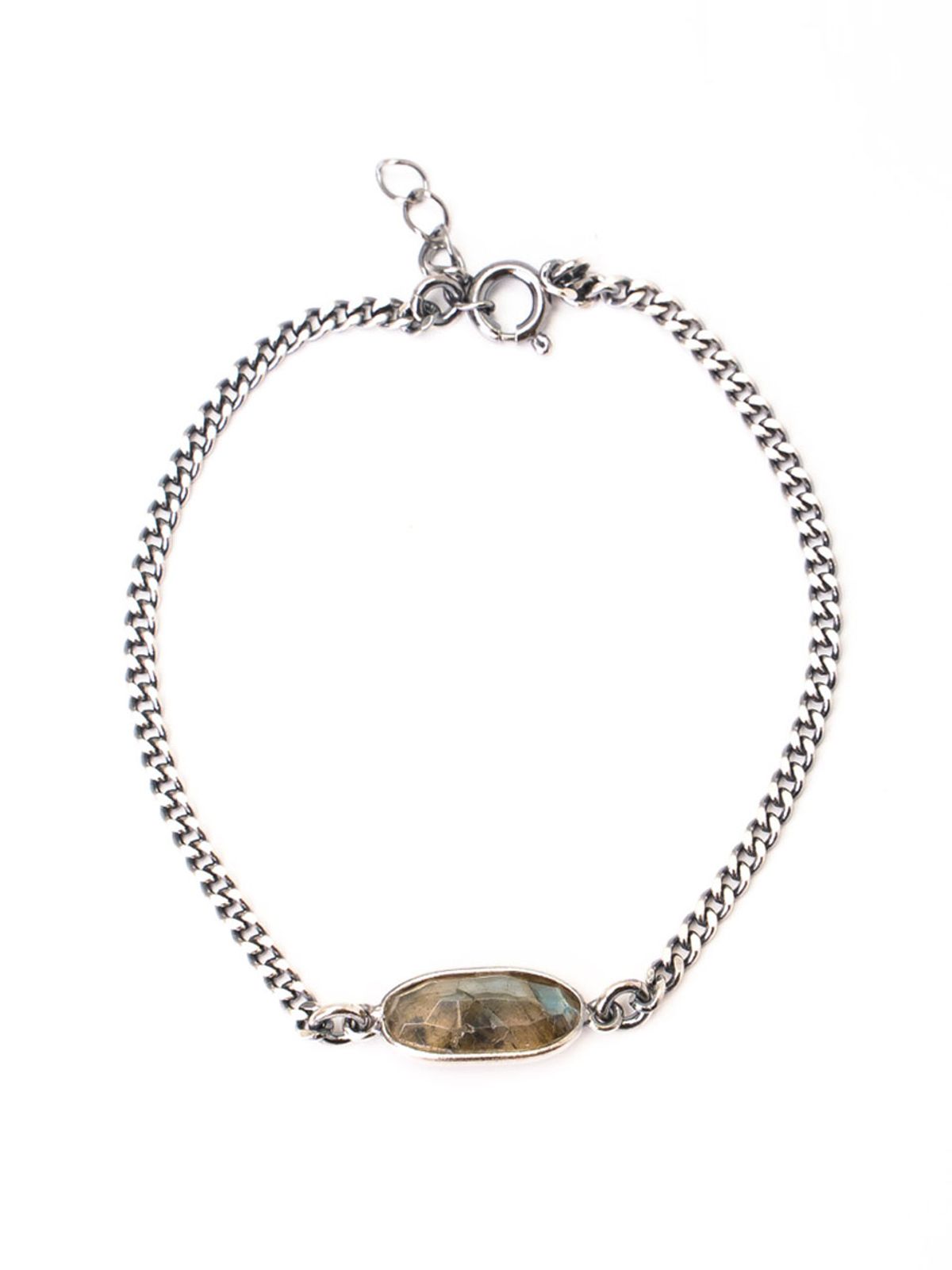 하랑(HARANG) HR 81B_Oval Labradorite Bracelet