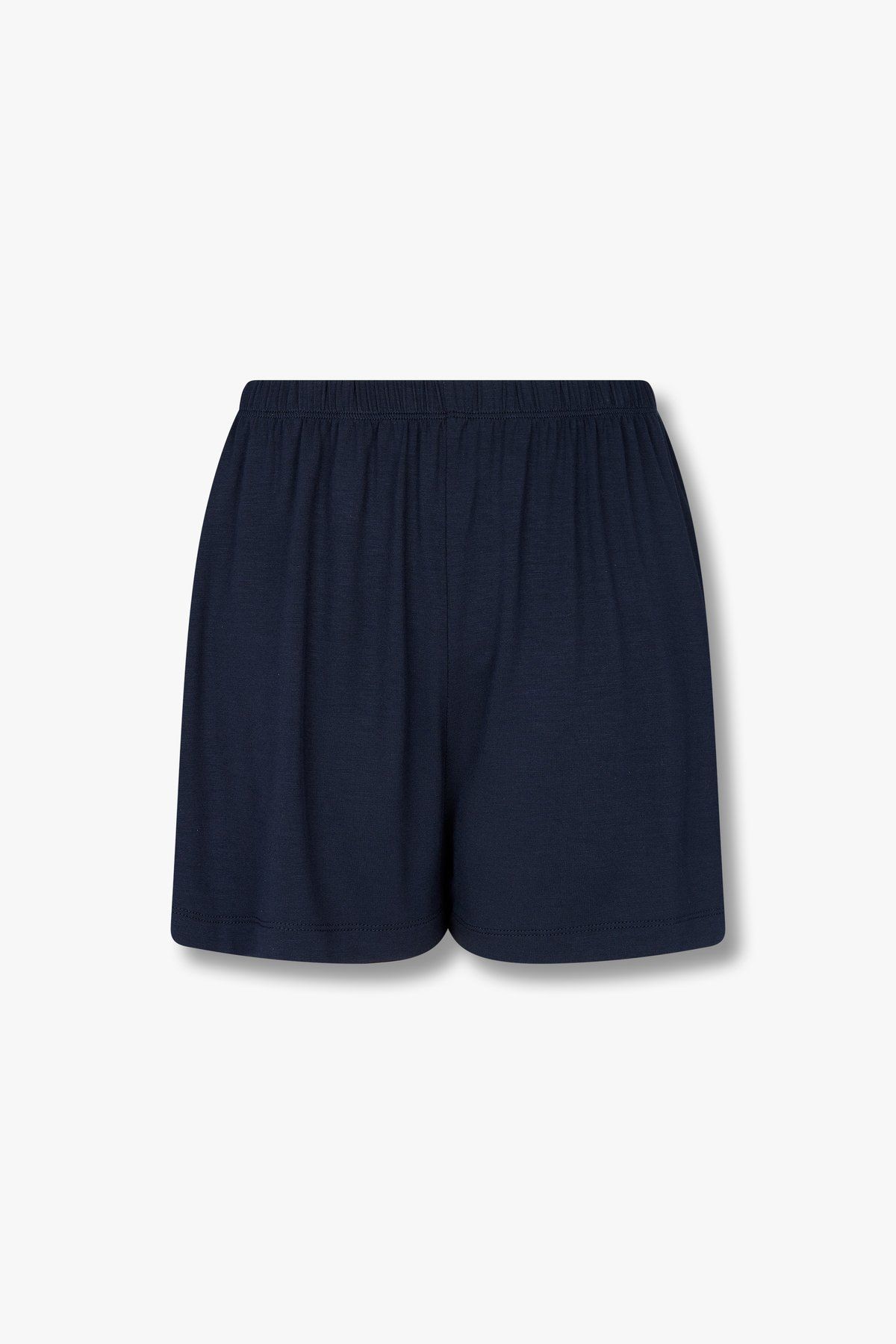 엠포리오 아르마니 언더웨어(EMPORIO ARMANI UNDERWEAR) 여성 루즈핏 레이온 라운지 쇼츠_마린_0824131506