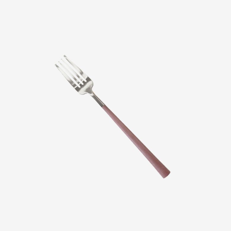 누어 에스닉핑크 디저트 포크