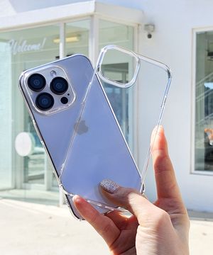 변색없는 아이폰/갤럭시 1mm 초슬림 전기종 투명 하드케이스