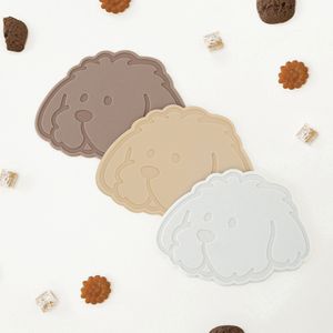 댕댕이 실리콘 인덕션 보호매트 냄비받침 2개