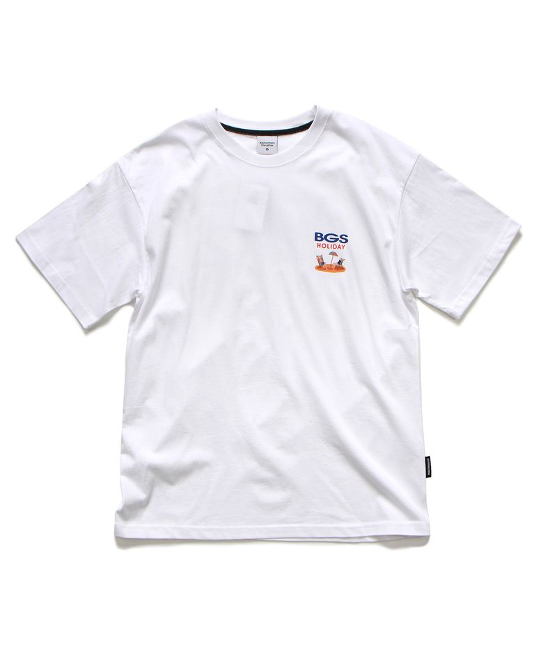 홀리데이 티셔츠 화이트 (HOLIDAY T-SHIRT WHITE)