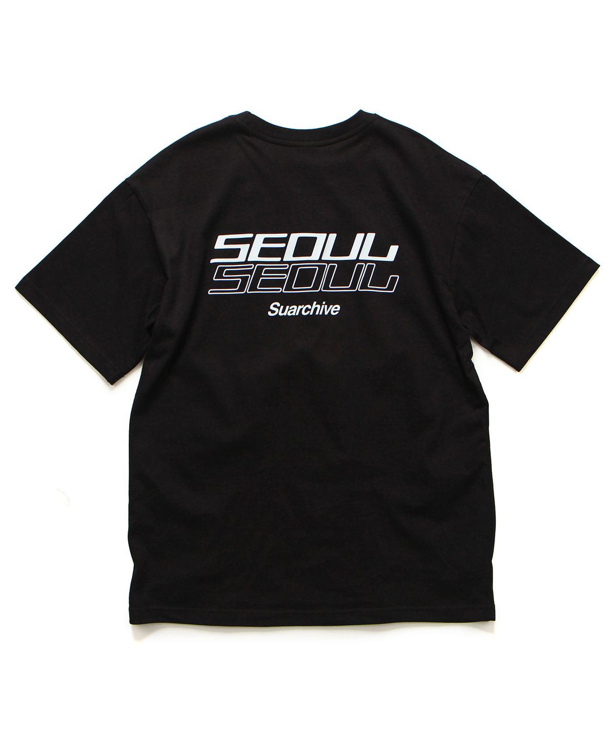 앱놀머씽(ABNORMALTHING) 서울 티셔츠 블랙 (SEOUL T-SHIRT BLACK)