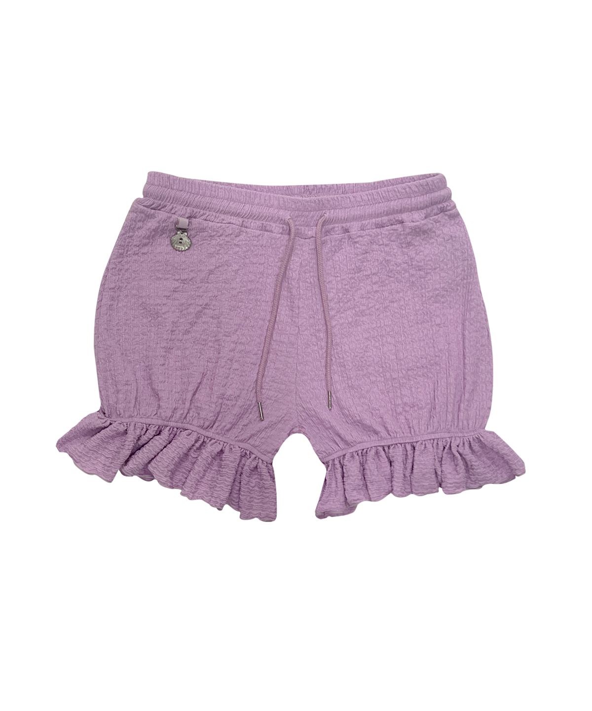 쎄쎄쎄(SETSETSET) RUFFLE EDGE SHORTS WITH SEASHELL PURPLE