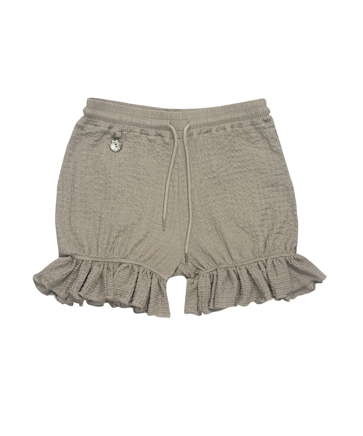 쎄쎄쎄(SETSETSET) RUFFLE EDGE SHORTS WITH SEASHELL BEIGE
