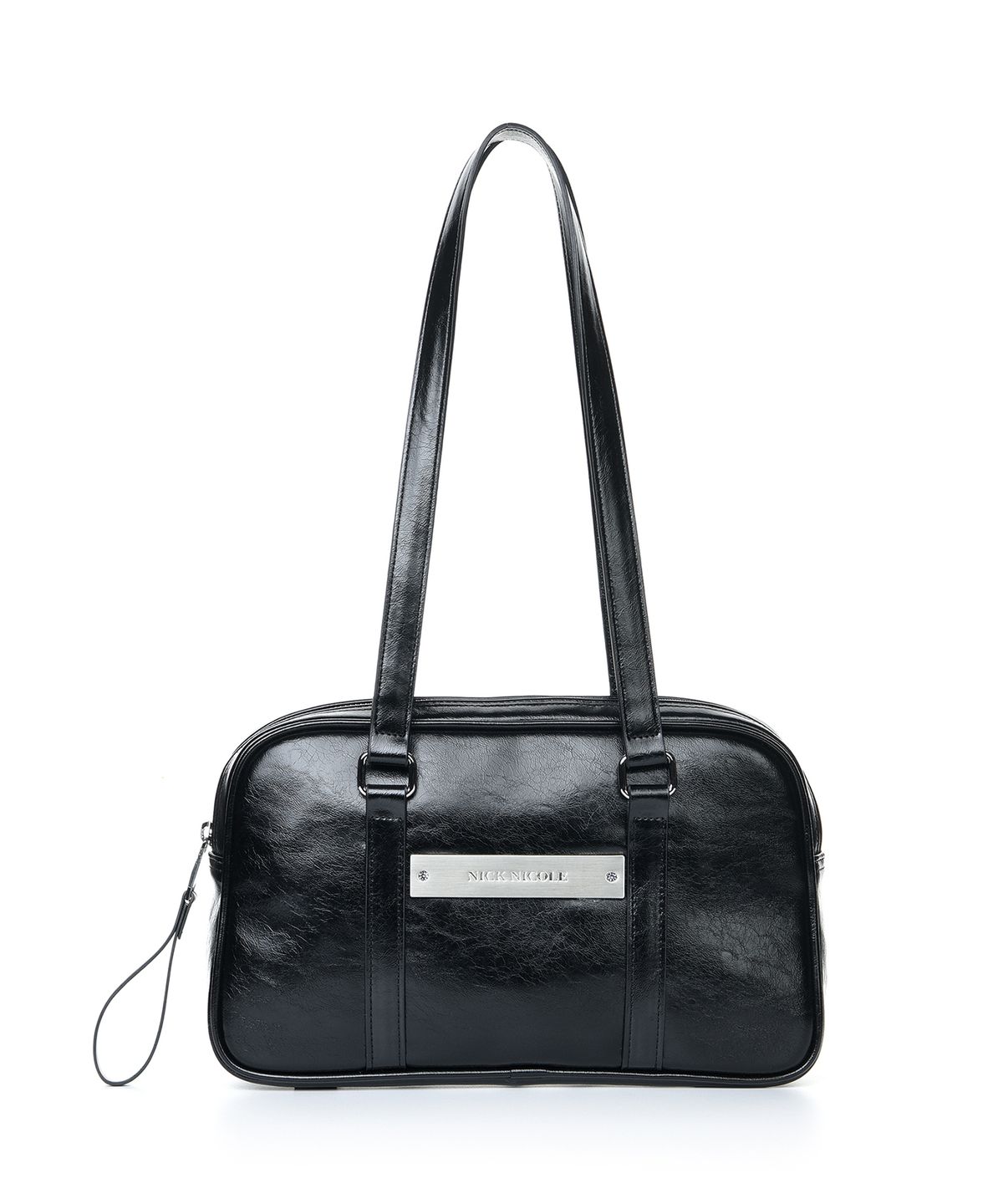 닉앤니콜(NICK&NICOLE) CRYSTAL LEATHER MINI BOSTON BAG_5 COLOR