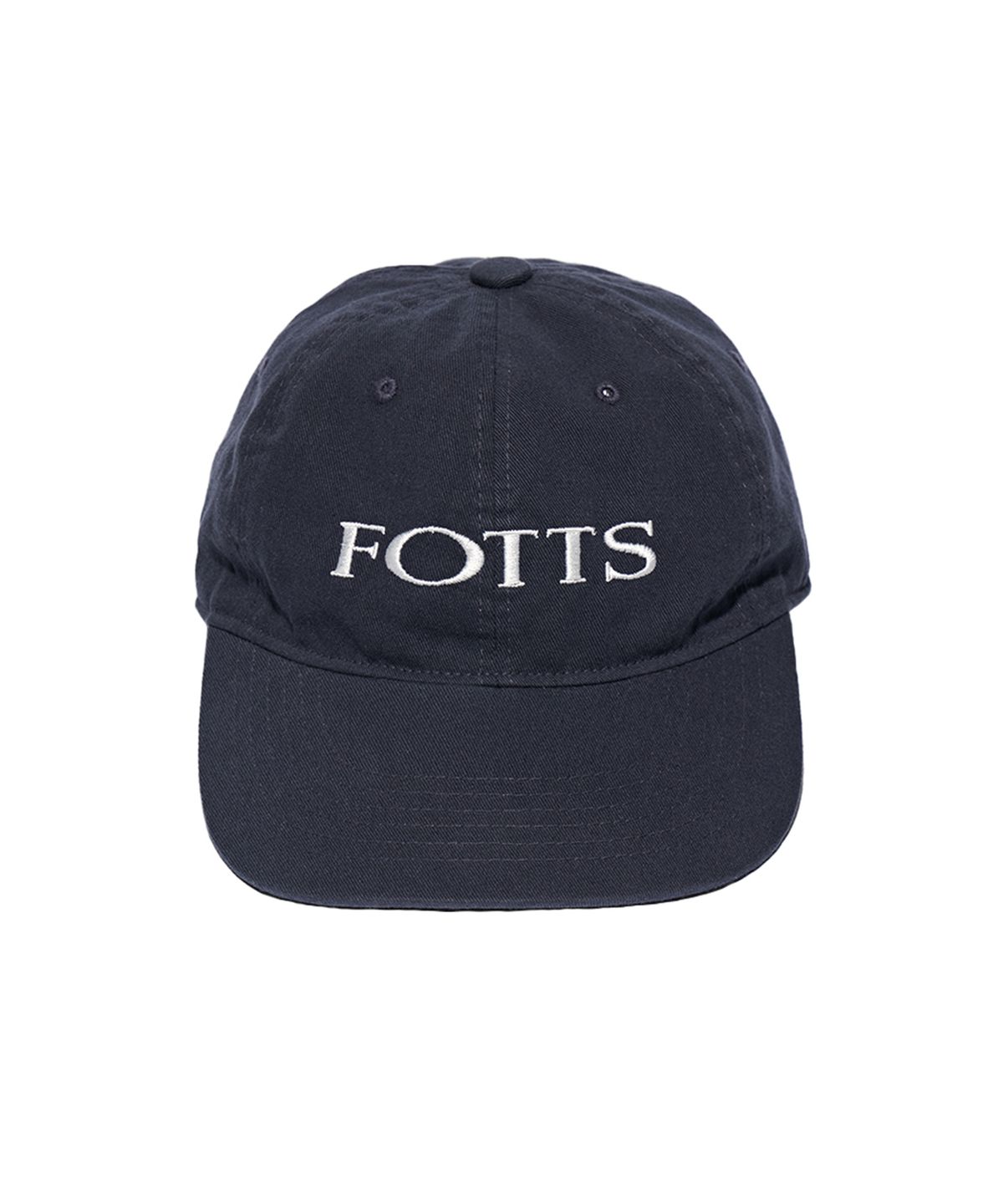 포츠포츠(FOTTSFOTTS) 24SS 하프로고 캡 - 네이비/HALF LOGO CAP / NAVY