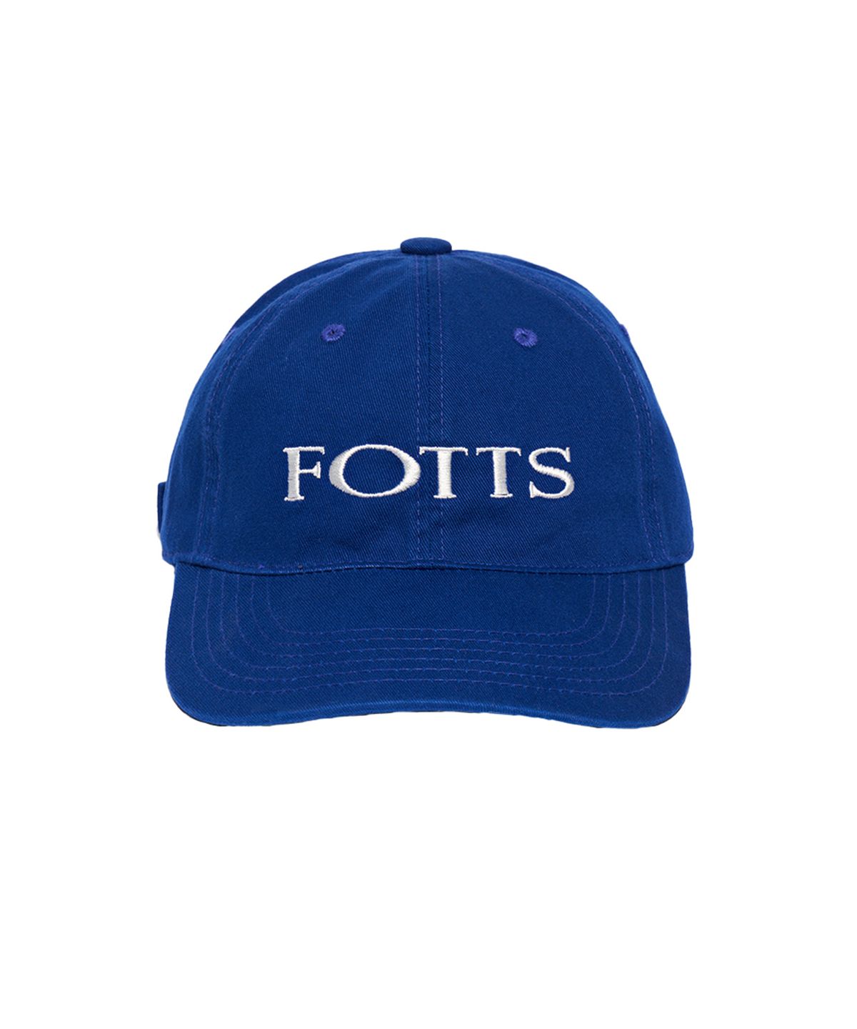 포츠포츠(FOTTSFOTTS) 24SS 하프로고 캡 - 블루/HALF LOGO CAP / BLUE