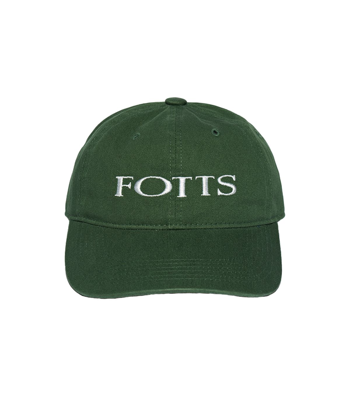 포츠포츠(FOTTSFOTTS) 24SS 하프로고 캡 - 그린/HALF LOGO CAP / GREEN