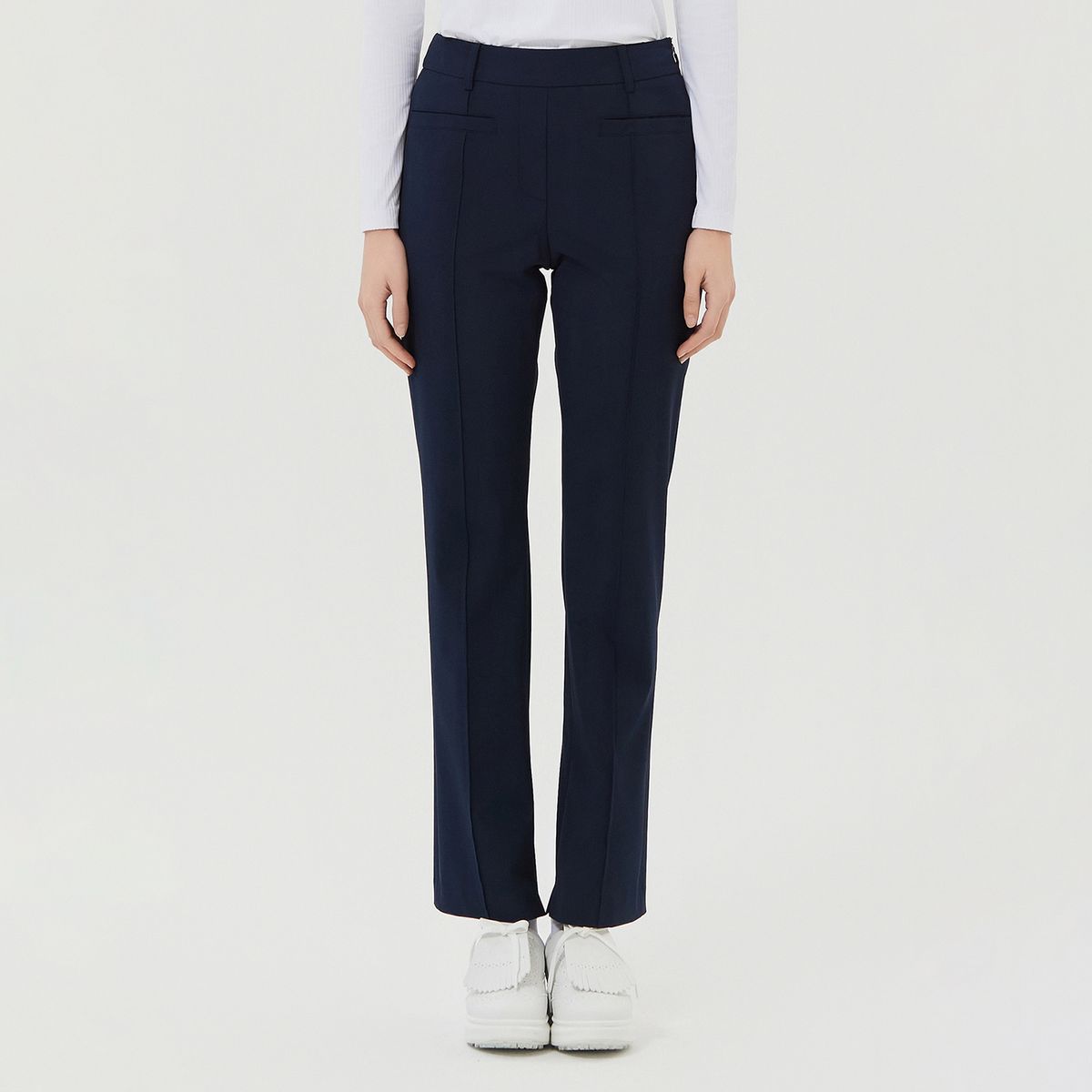 마틴골프(MARTINE GOLF) Patch Pocket Bootcut Pants_Navy
