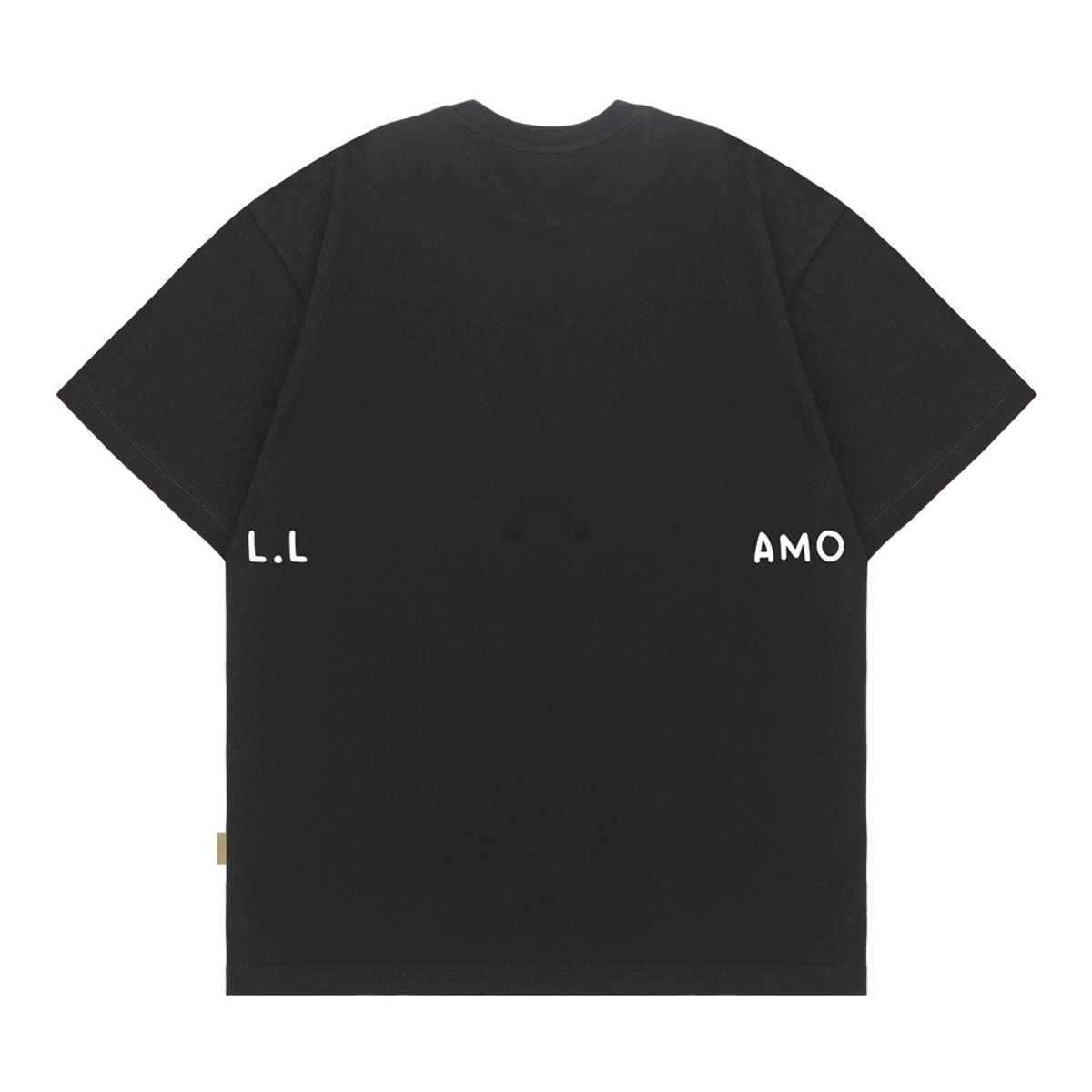 엘라모(LLAMO) 뒷면로고포인트 오버핏 반팔 티셔츠