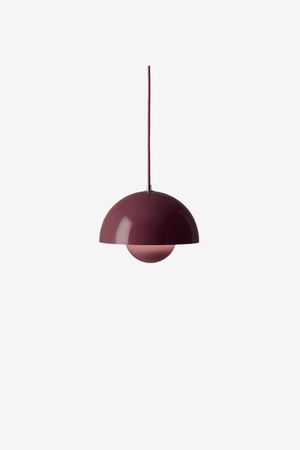 Flowerpot Pendant / VP1 (Dark Plum)