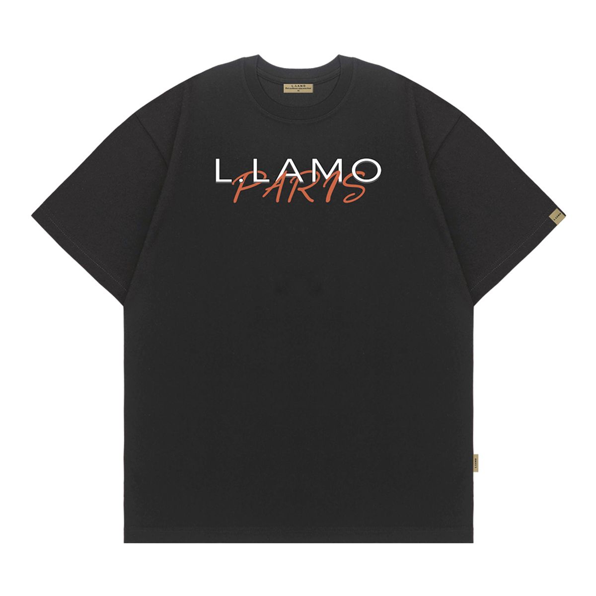 엘라모(LLAMO) 라모파리스 오버핏 반팔 티셔츠
