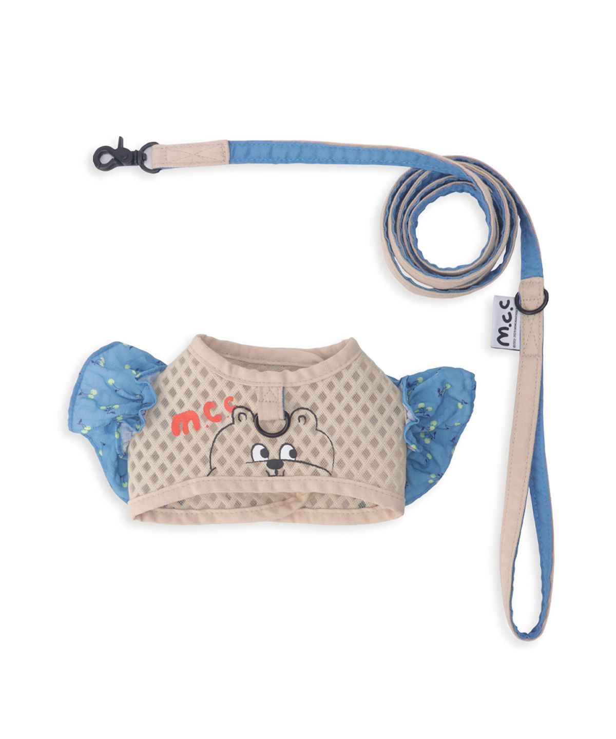 몽슈슈(MONCHOUCHOU) Lazy Farm Mesh Harness Beige