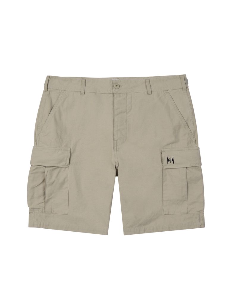 KRB Logo Cargo Shorts - Beige
