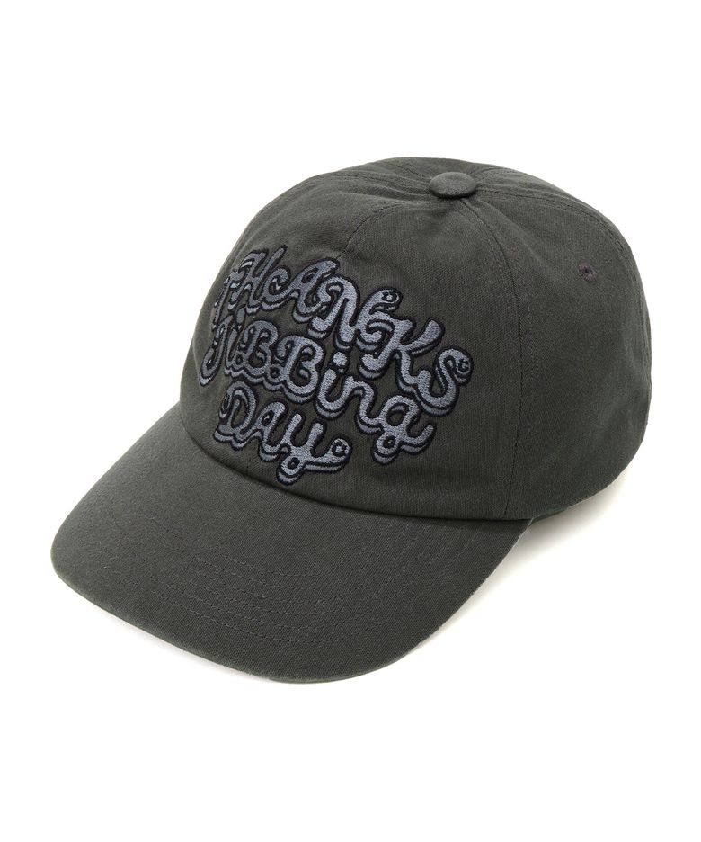 TJD COTTON 6PANEL CAP CHARCOAL