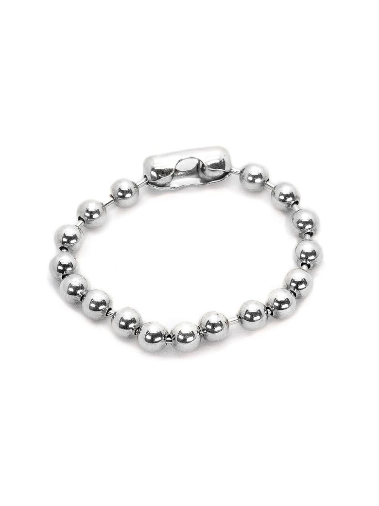 HR 181B_Silver Ball Chain Bracelet