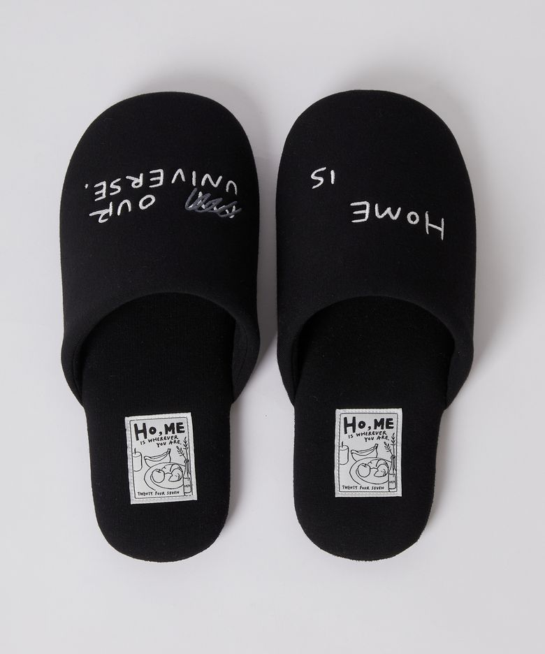 STEADY PAUSE STUDIO SLIPPER BLACK