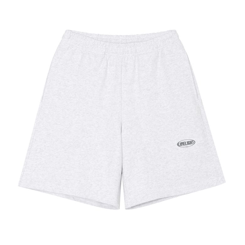 어패럴 오발 로고 헤비 쇼츠 (애쉬그레이/그레이)