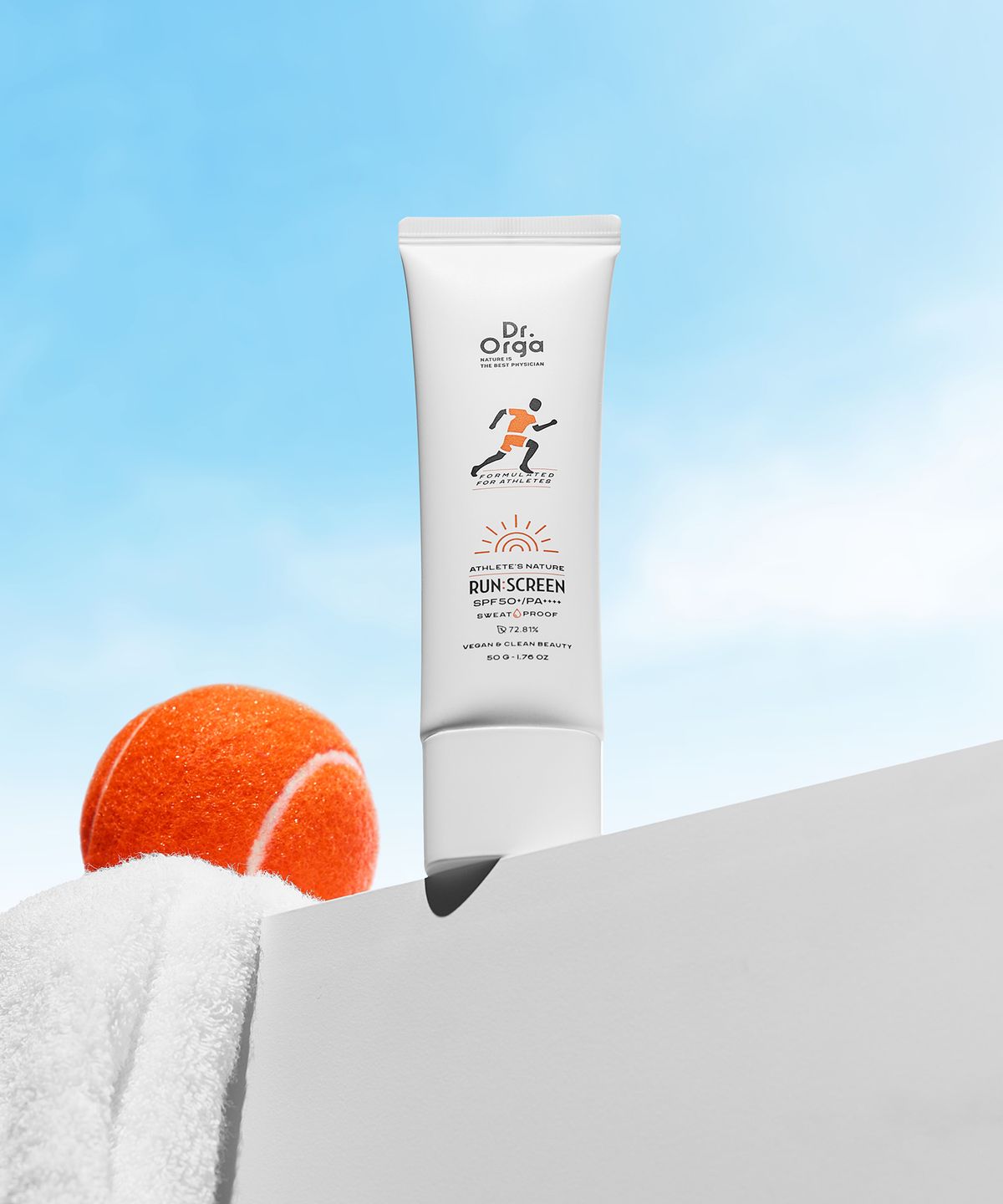 닥터올가(DR.ORGA) 러너 선크림 런스크린 SPF50+/PA++++ 50g