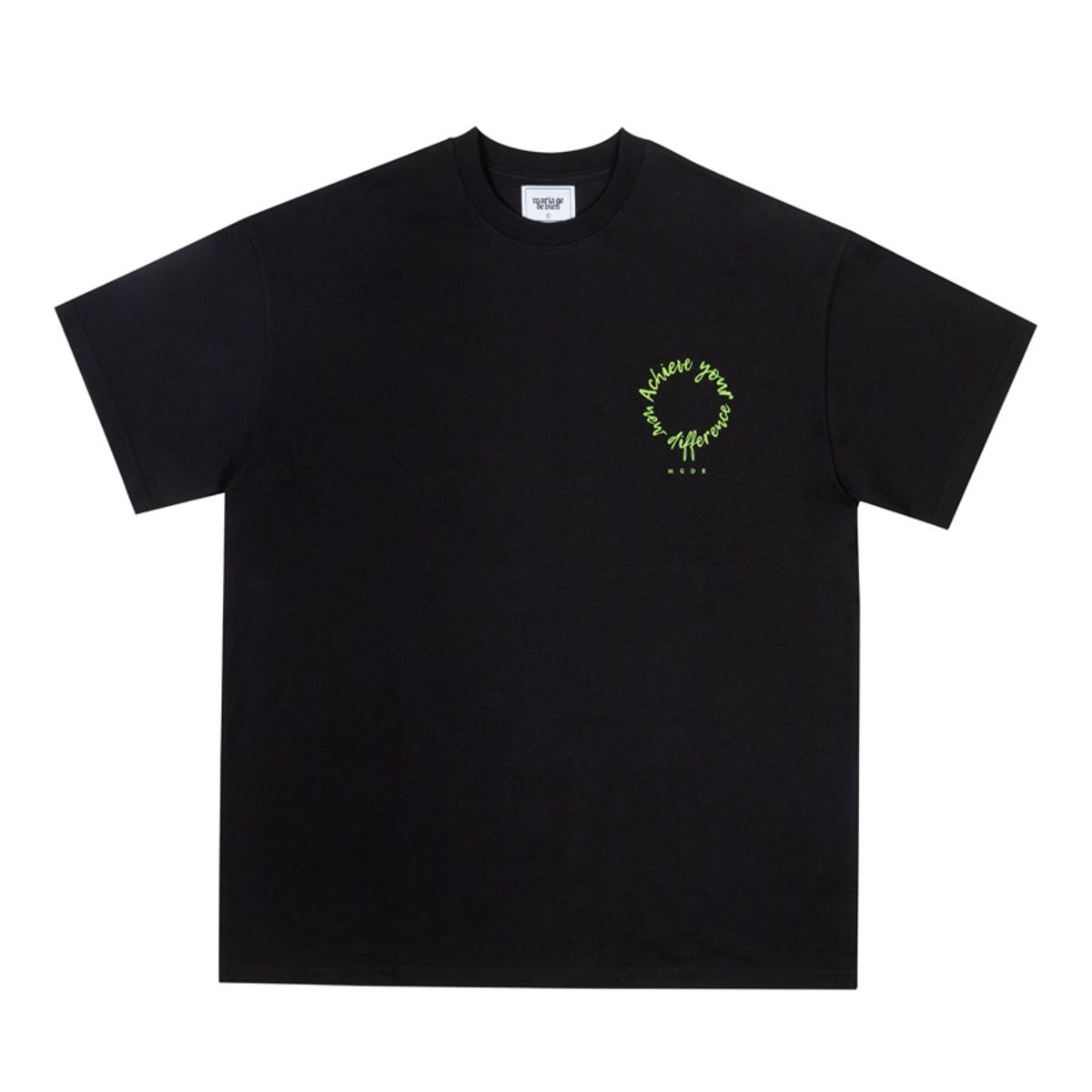 마리아쥬드비엔(MARIAGEDEBIEN) BLACK TEES (002)