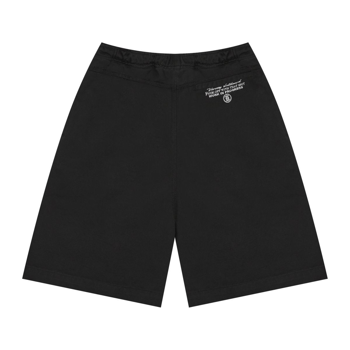 헤레시(HERESSY) F*CK OFF BIO SHORT PANTS BLACK