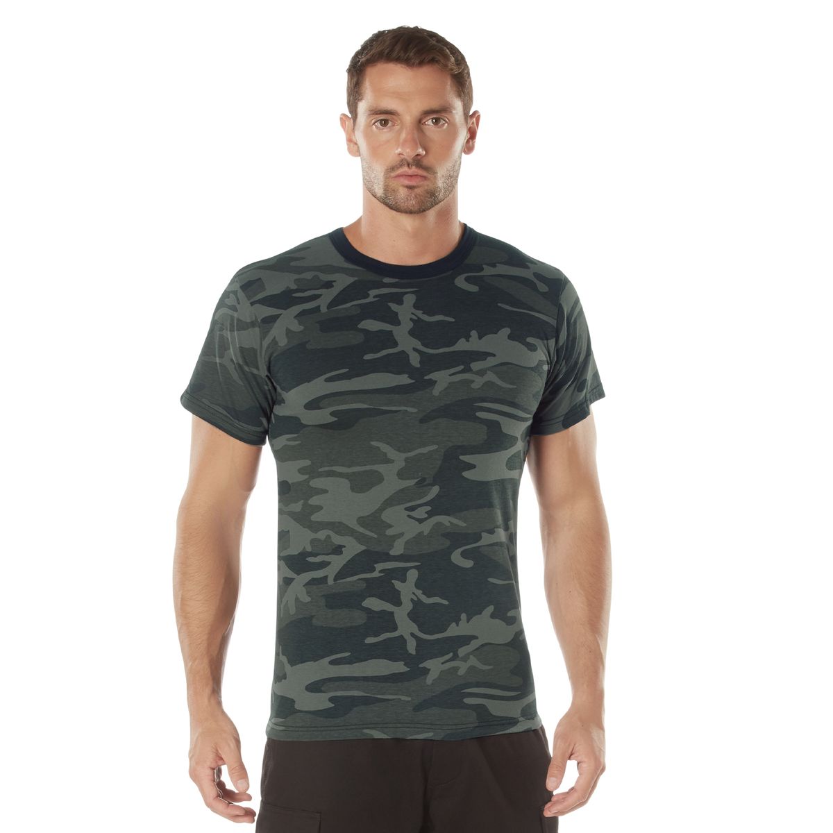 로스코(ROTHCO) 1865 black camo t-shirts 블랙카모 티셔츠