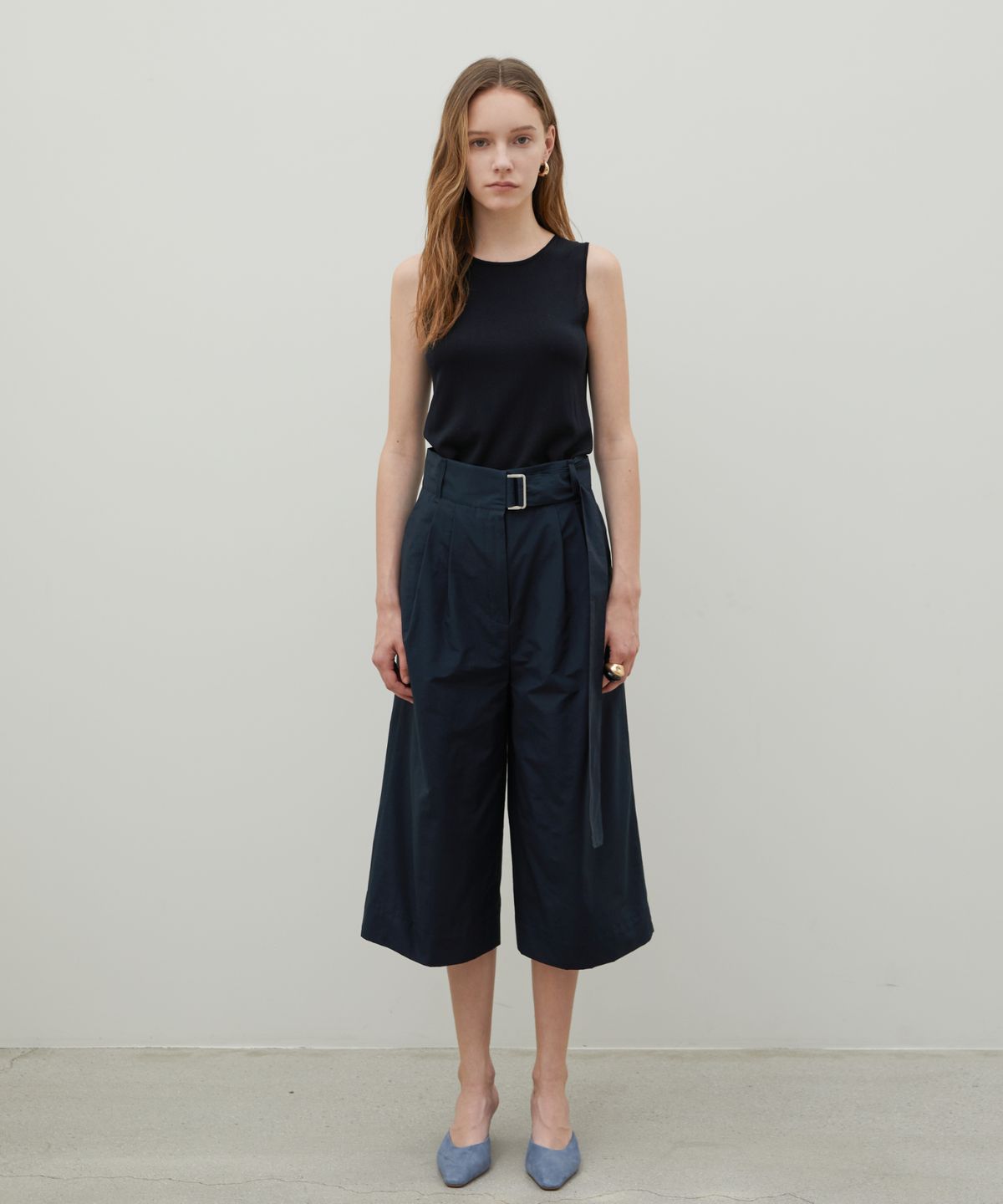 분닥세인츠(THE BOONDOCK SAINTS) Belted Trousers Navy