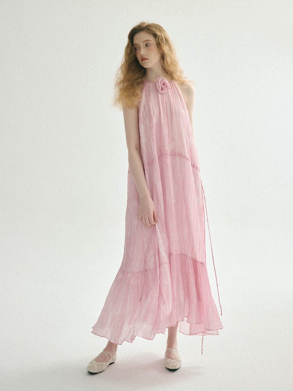 MUSINSA公式 | SINCETHEN セレスフラワーロングワンピース