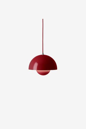 Flowerpot Pendant / VP1 (Vermilion Red)