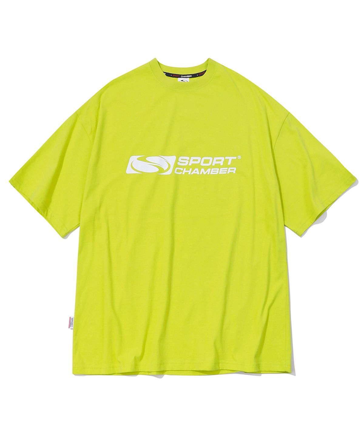 스포츠챔버(SPORT CHAMBER) SC 플래시 티셔츠(라임)