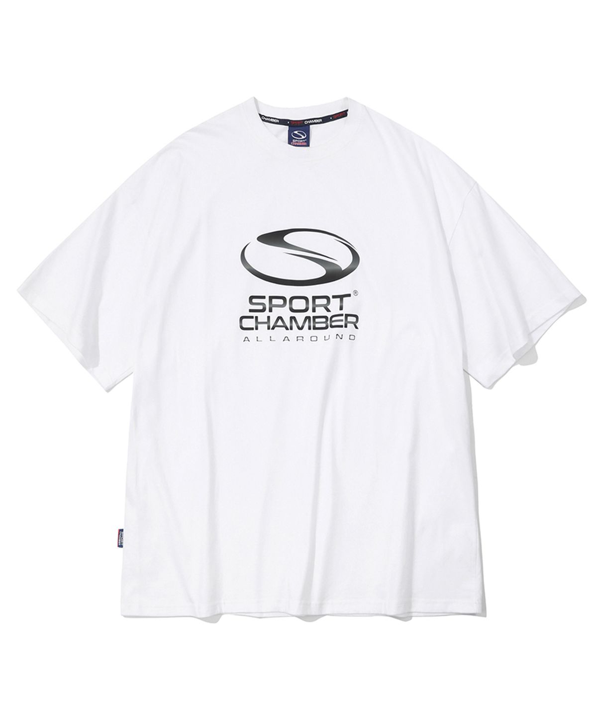 스포츠챔버(SPORT CHAMBER) SC 심볼 티셔츠(화이트)