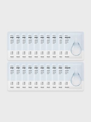 바이탈 40 레이어링 앰플 마스크(아쿠아/콜라겐/프로폴리스) 20매