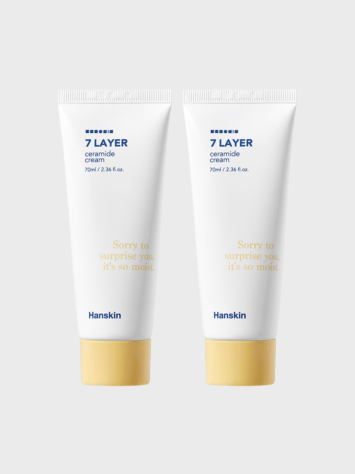 한스킨(HANSKIN) 세븐레이어 세라마이드 크림 70ml 2개