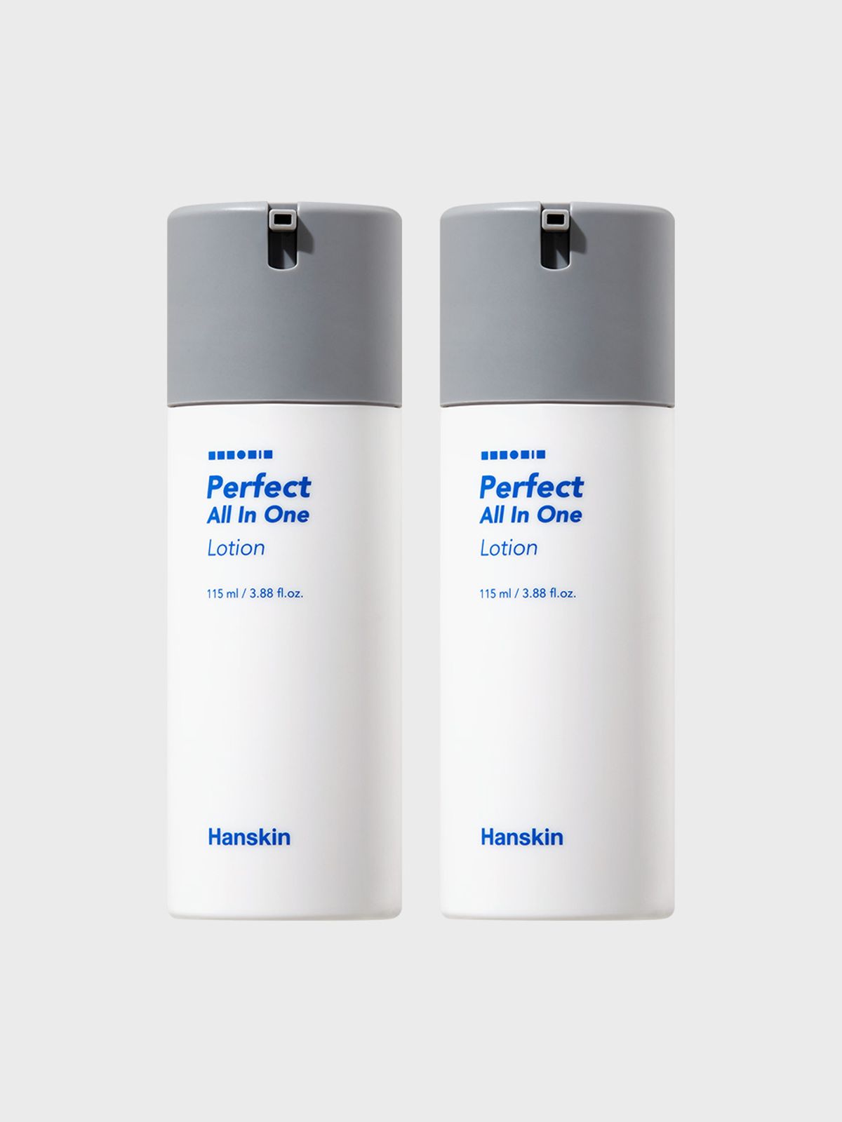 한스킨(HANSKIN) 퍼펙트 올인원 로션 115ml 2병