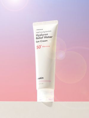 리얼 컴플렉션 히알루론 릴리프 워터 선크림 50ml