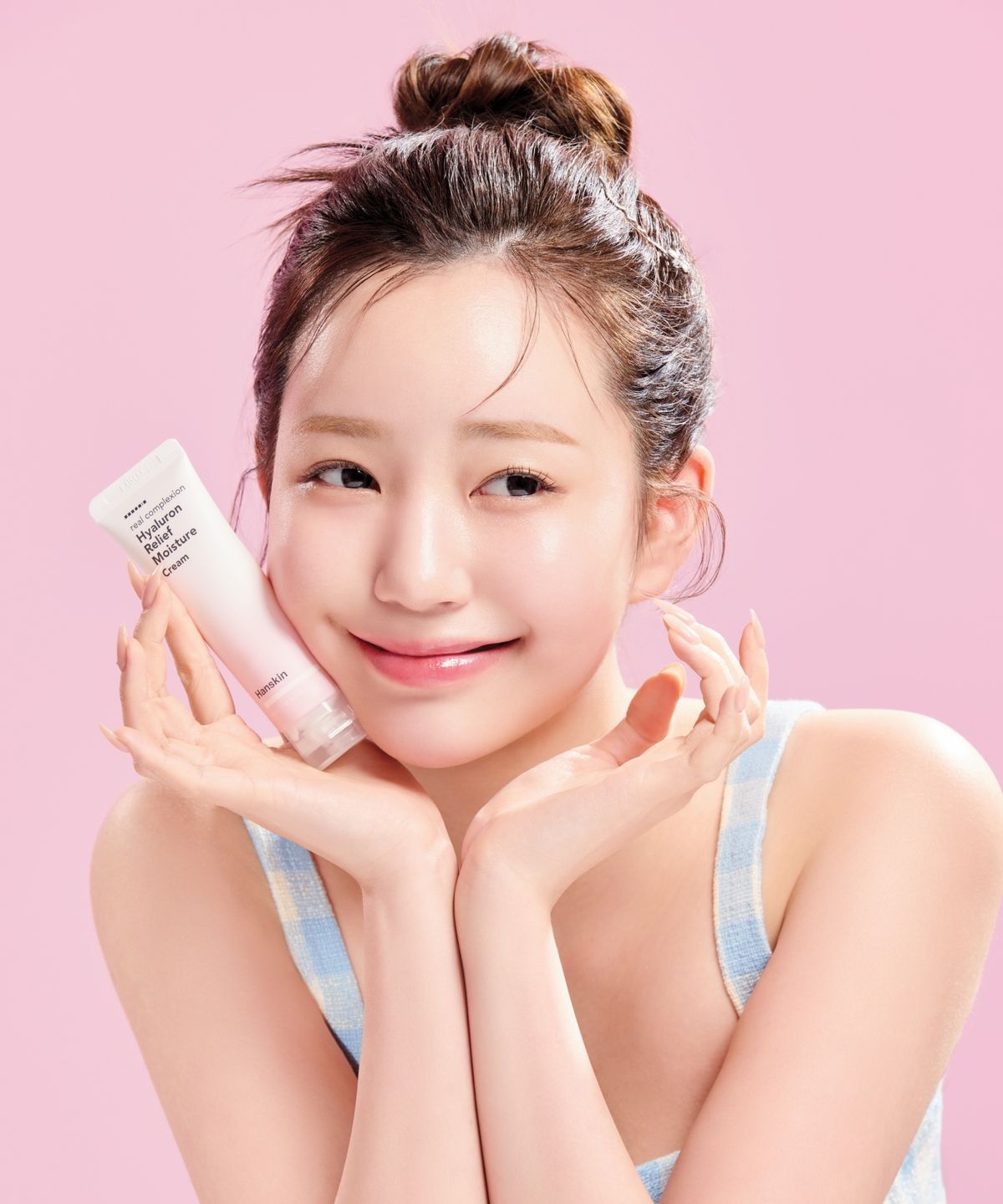한스킨(HANSKIN) 리얼 컴플렉션 히알루론 릴리프 수분크림 50ml