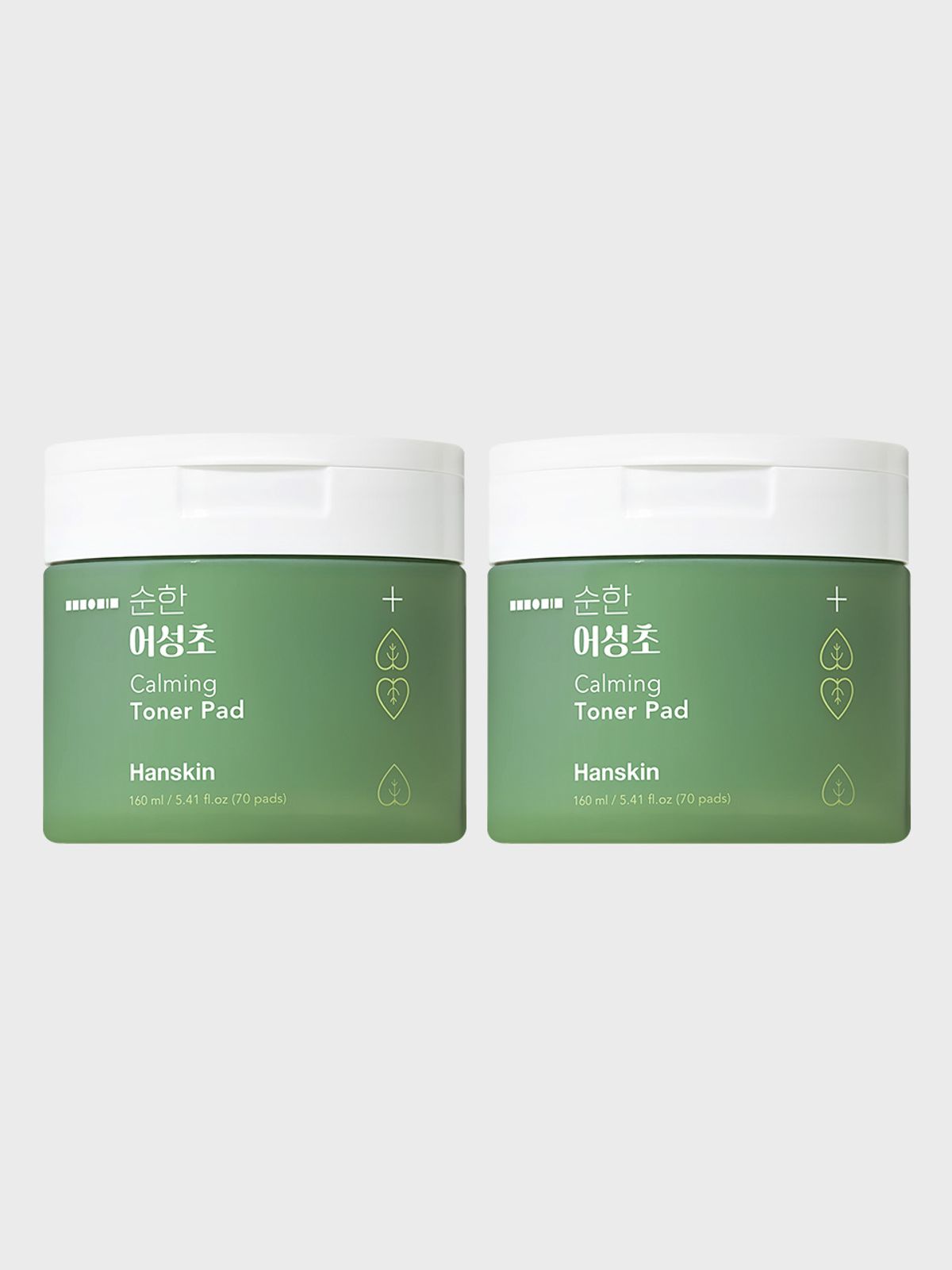 한스킨(HANSKIN) 순한 어성초 카밍 토너 패드 70매 2개