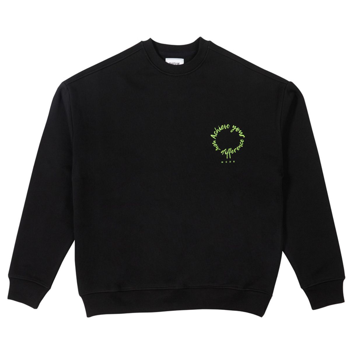마리아쥬드비엔(MARIAGEDEBIEN) BLACK SWEAT-SHIRTS (014)