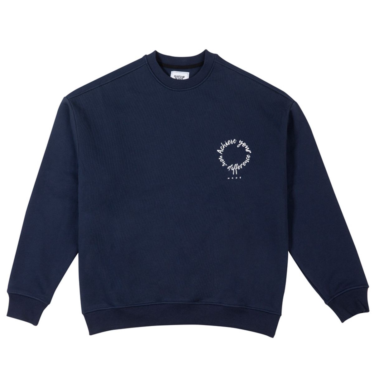 마리아쥬드비엔(MARIAGEDEBIEN) NAVY SWEAT-SHIRTS (018)