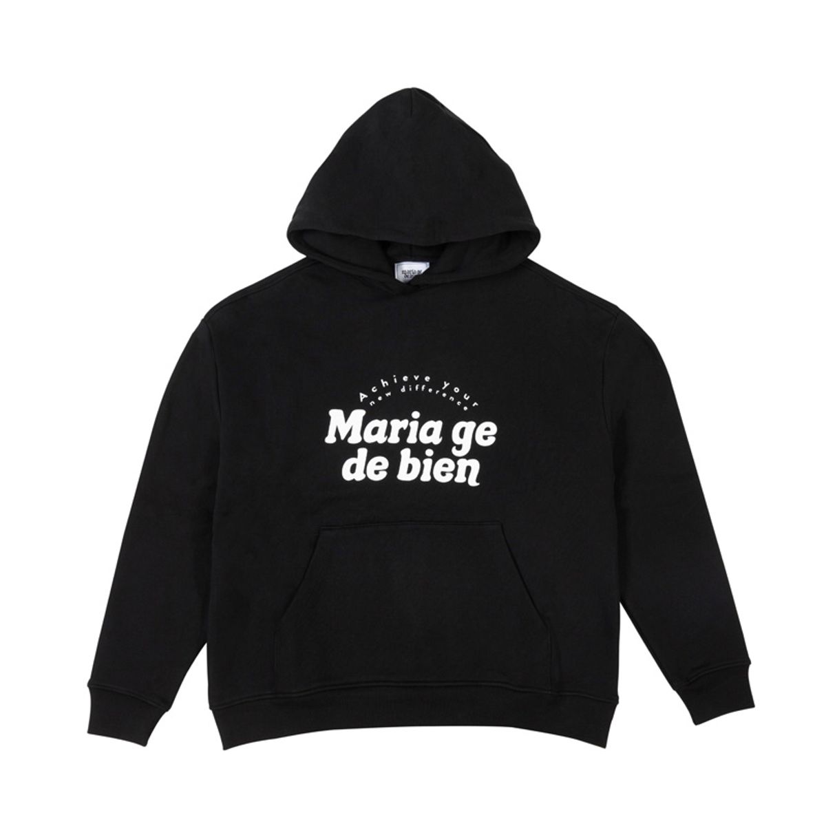 마리아쥬드비엔(MARIAGEDEBIEN) BLACK HOODIE (026)