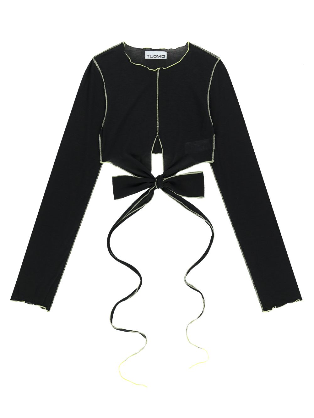 【韓国TUOMIO トゥオミオ】SHEER TWISTED TOP 韓国TUOMIO トゥオミオ】SHEER TWISTED TOP