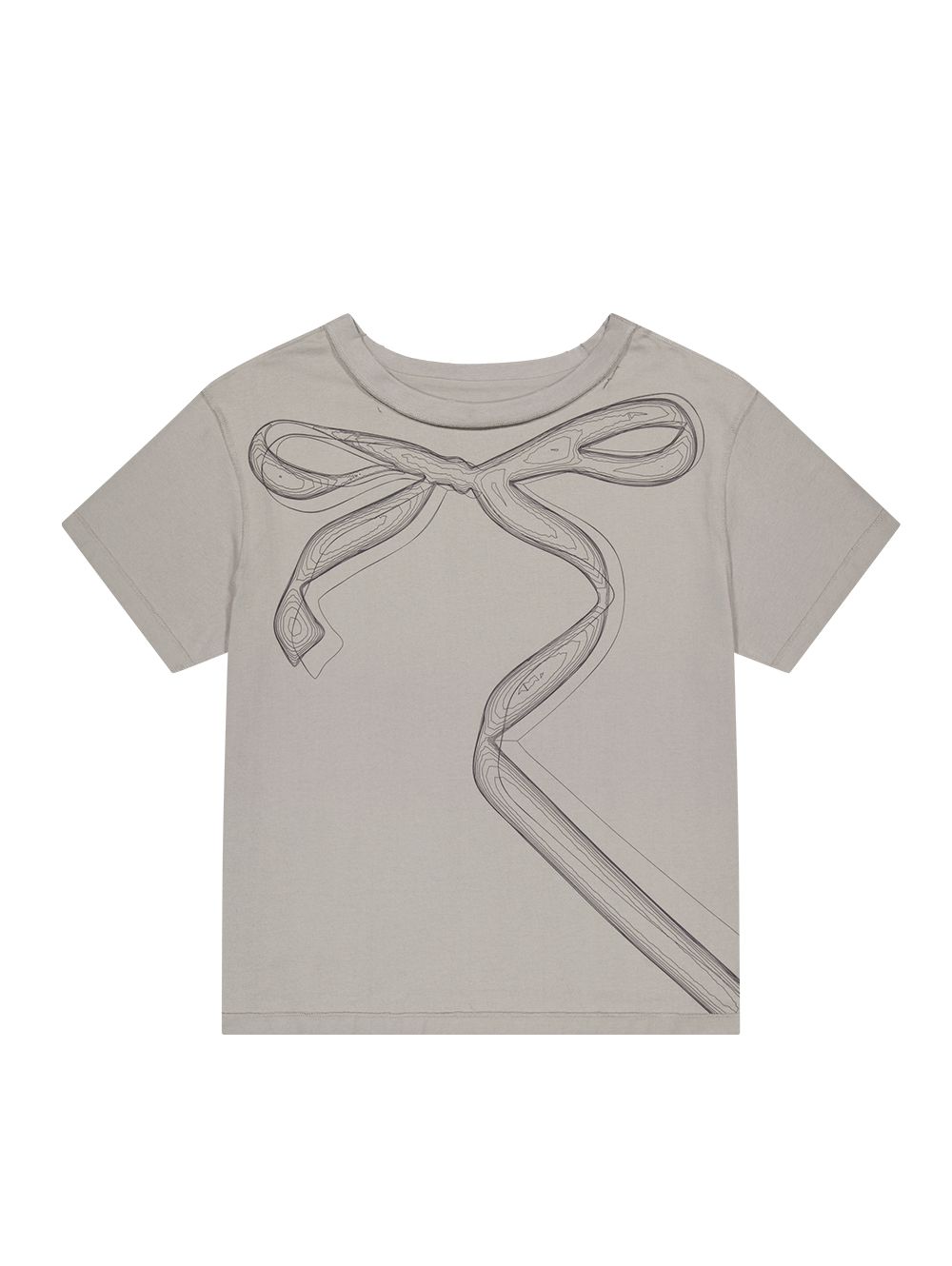 【TUOMIO】 DAMAGED T-SHIRTS ♥3Colors MUSINSA | TUOMIO DAMAGED T-SHIRTS [BEIGE]