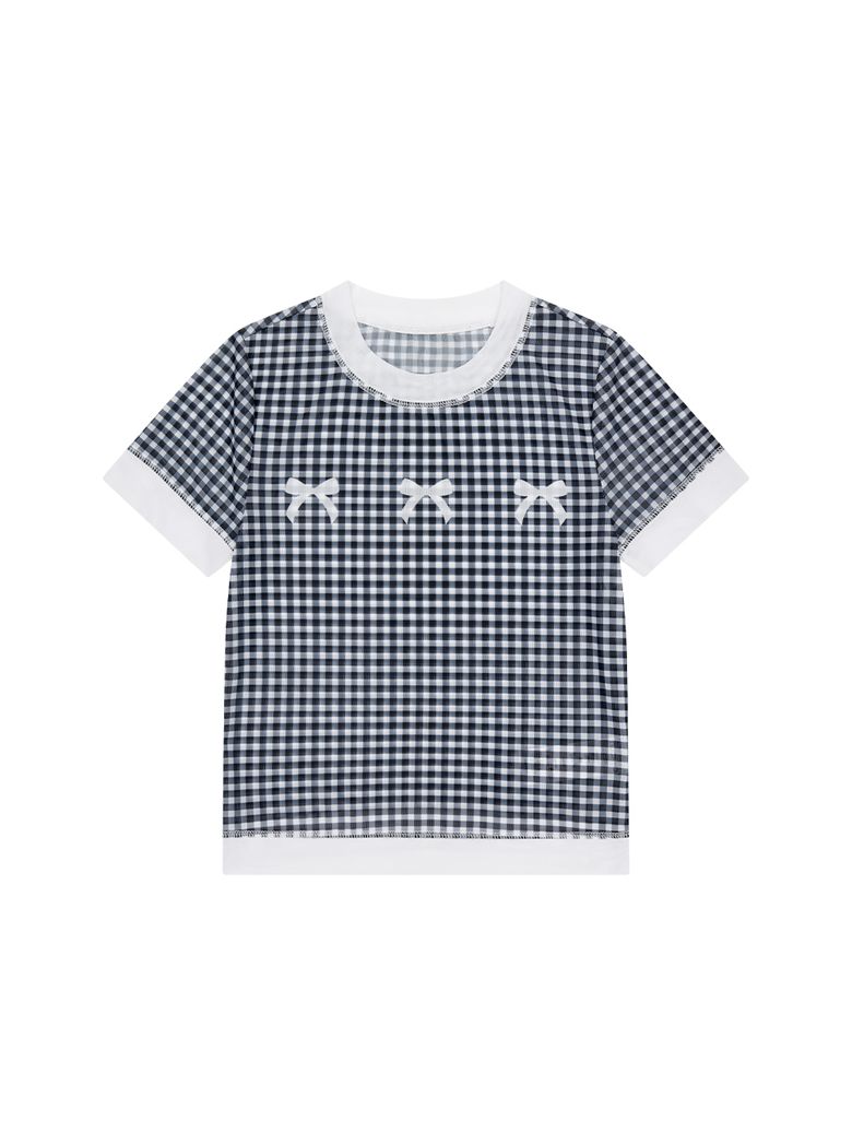 EDGE CONTRAST T-SHIRTS [BLACK]
