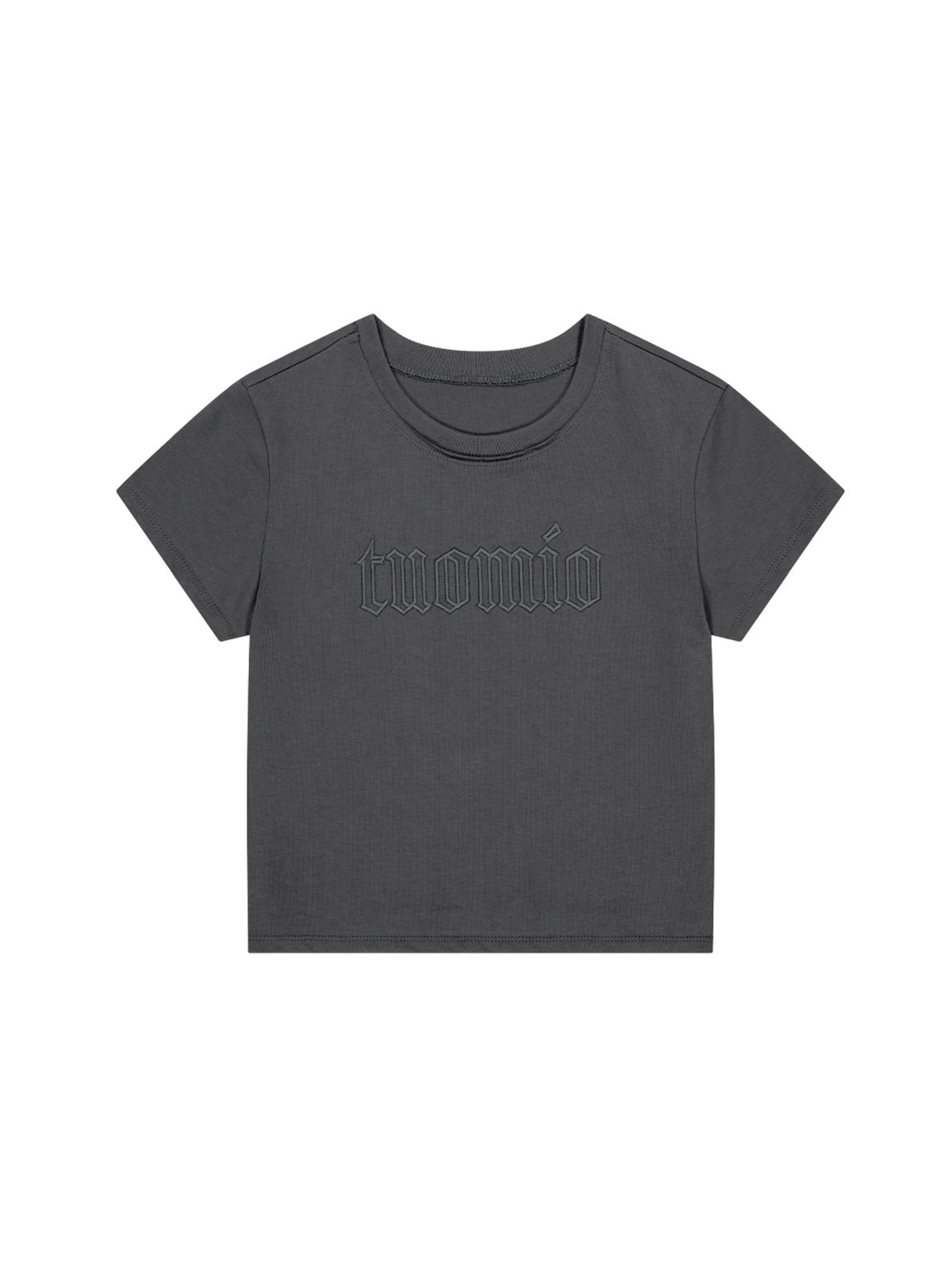 뚜오미오(TUOMIO) BABY T-SHIRTS [CHARCOAL]