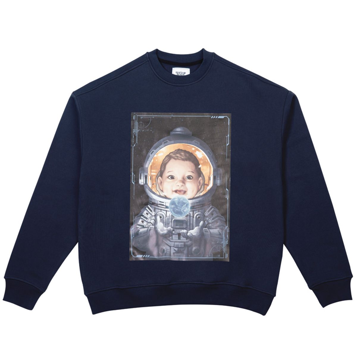 마리아쥬드비엔(MARIAGEDEBIEN) NAVY SWEAT-SHIRTS (034)