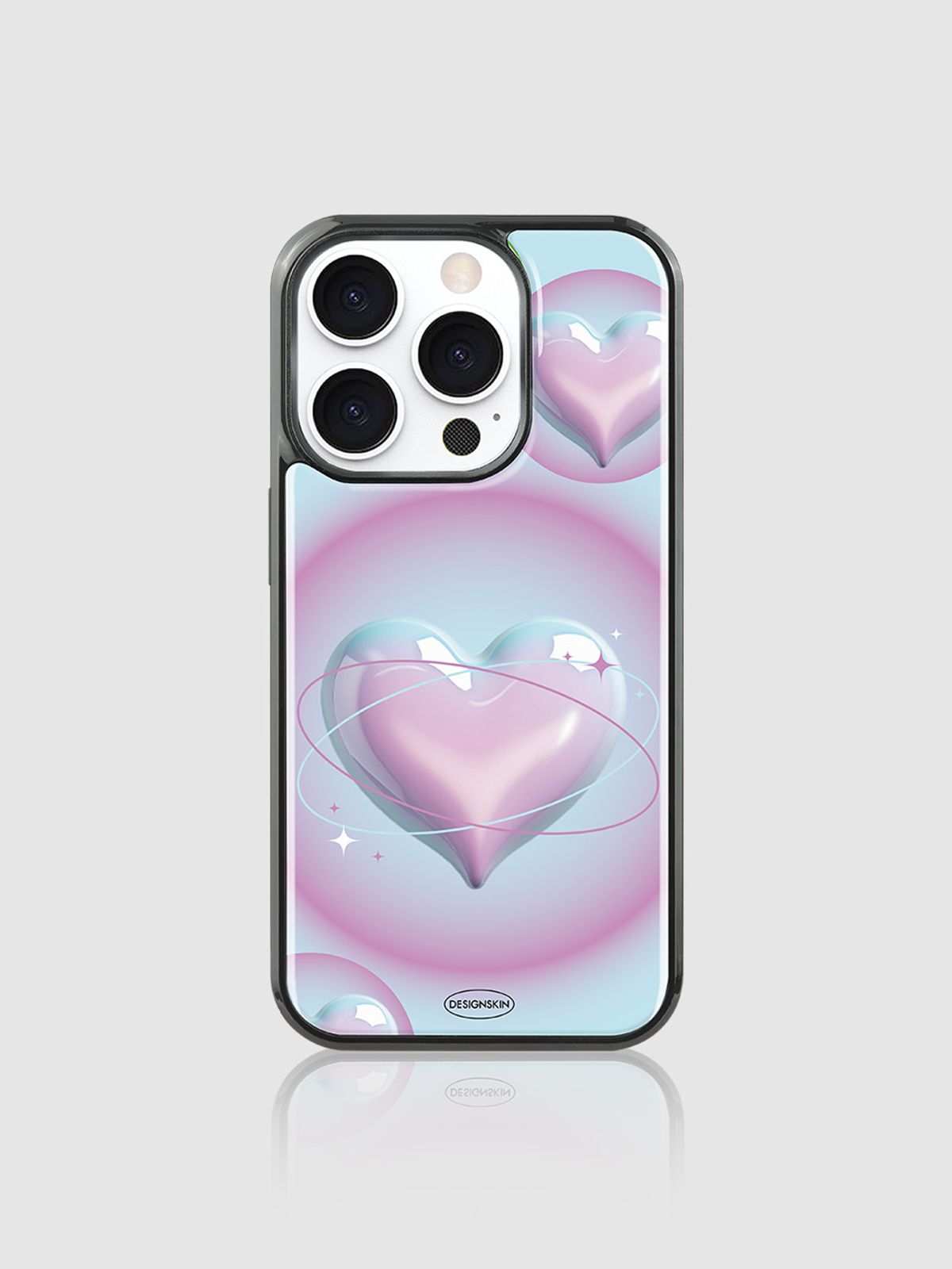 디자인스킨(DESIGNSKIN) 에폭시 그래픽 케이스ver.2 - 3D하트